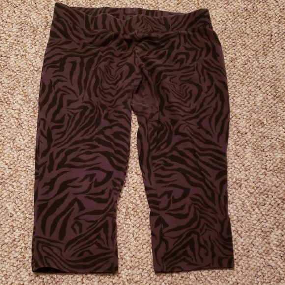 EXPRESS Leopard print leggings - Picture 3 of 3